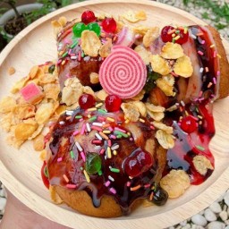 ปังปิ้ง-ไอติมทอด-น้ำผลไม้ปั่นสมูทตี้- บางแค