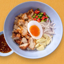 ข้าวมันไก่ขยำ ธรรมดา