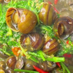 อ่อมหอยในผักชีลาว