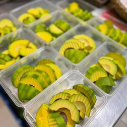 อะโวคาโด ปลอกพร้อมทาน สด ใหม่+น้ำผึ้ง