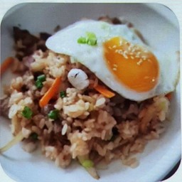 ข้าวผัดหมู(สันคอ)