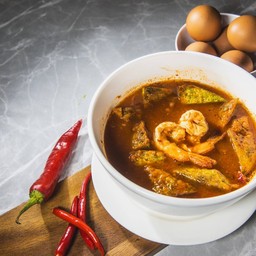 แกงส้มชะอมกุ้ง