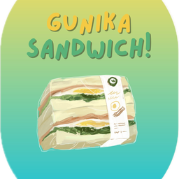 Gunika แซนด์วิช&หมี่ไก่ฉีกโคตรลำ