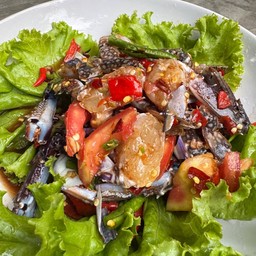 ส้มตำปูม้าสด