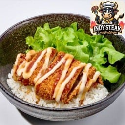 ร้านอินดี้สเต็ก ตลาดนัดเรือบิน