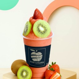 สตอเบอร์รี่และกีวี่ (ปั่น)