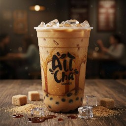 ชานมคาราเมลพรีเมี่ยม