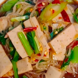 ตำเส้นเล็กหมูยอ