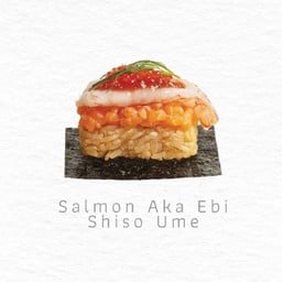 Salmon Ebi Shiso Ume
