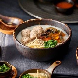 Pork Congee with Century Egg