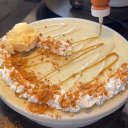 Special เครปเย็น Bisscoff + ไอศครีมวานิลา