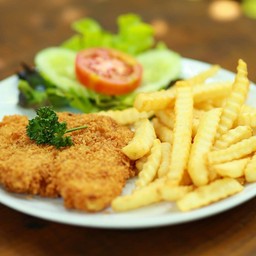 ไก่ทอด+เฟรนฟรายด์