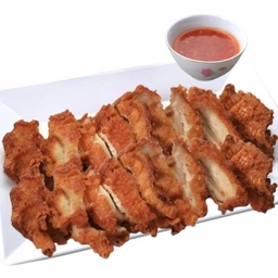 ไก่ทอดสับ จานใหญ่