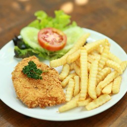 ปลาทอด+เฟรนฟรายด์