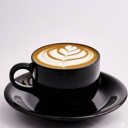 Hot cappuccino