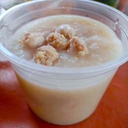 โจ๊กหมูธรรมดา (ไม่ใส่ผัก)