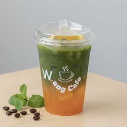 มัทฉะน้ำส้ม  Orange Matcha