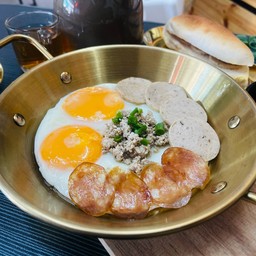 ไข่กระทะ พิเศษ 3ฟอง