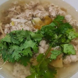 ข้าวต้มหมูสับเกี้ยมบ้วย