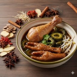 เกาเหลาไก่ตุ๋นมะระ