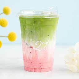 Strawberry Matcha Latte