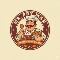 ไก่ทอดอเมริกัน Mr.fry man วัดกู้ โค้งซิ่ง