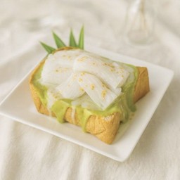 ปังสังขยามะพร้าวอ่อนกะทิงาคั่ว