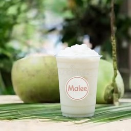 น้ำมะพร้าวนมสดปั่น (Coconut Milk Smoothie)