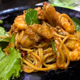 สปาเกตตี้ต้มยำกุ้ง