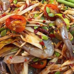 ปูปลาร้ากุ้งสด/สุก