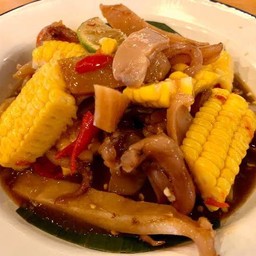 ยำหมึกกรอบ