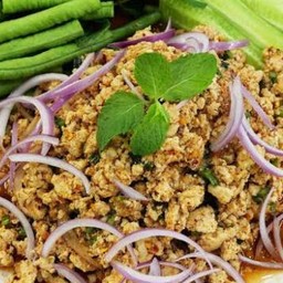 ลาบไก่(ล้วน)