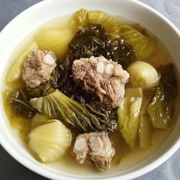 แกงจืดผักกาดดอง