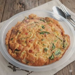 ข้าวไข่เจียวทรงเครื่องบุฟเฟต์ ไข่ 3ฟอง