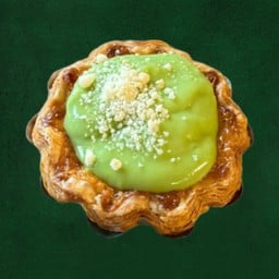 Pandan egg tart