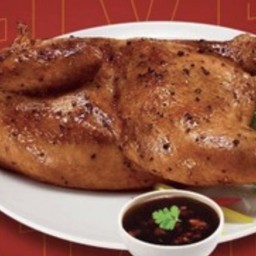 ไก่ย่างพริกไทยดำ (ครึ่งตัว)