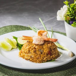ข้าวผัดต้มยำ กุ้ง