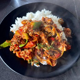 กบผัดเผ็ด