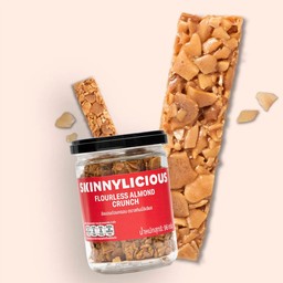 สกินนี่อัลมอนด์อบกรอบไร้แป้ง