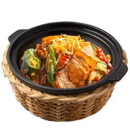 หมูสามชั้นหม้อดิน