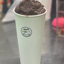 นมหมีปั่นโกโก้เข้มๆ