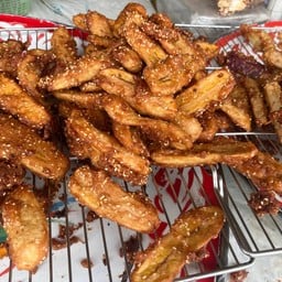 กล้วยทอด แม่ขนุน ลาดหญ้า ลาดหญ้า