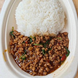 ข้าวกระเพราหมู