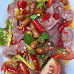 Spicy Fermented Pork Salad