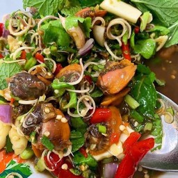 ยำหอยแครงตะใคร้