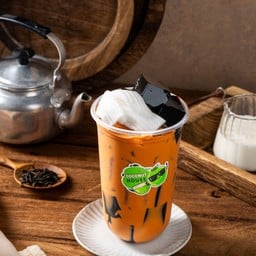 ชาไทยเฉาก๊วยนมสด