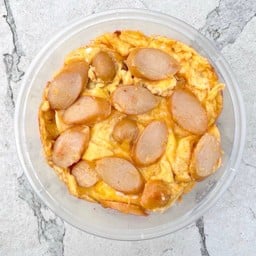 ข้าวไข่ข้น หมูพ่นไฟ