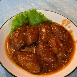 ปีกไก่เหล้าแดง