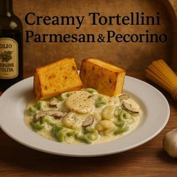 Creamy Parmesan & Pecorino Cheese Tortellini