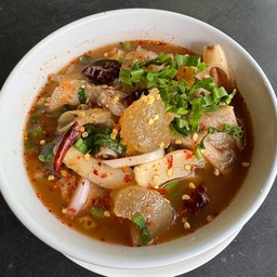 ต้มแซ่บเอ็นแก้ววัว